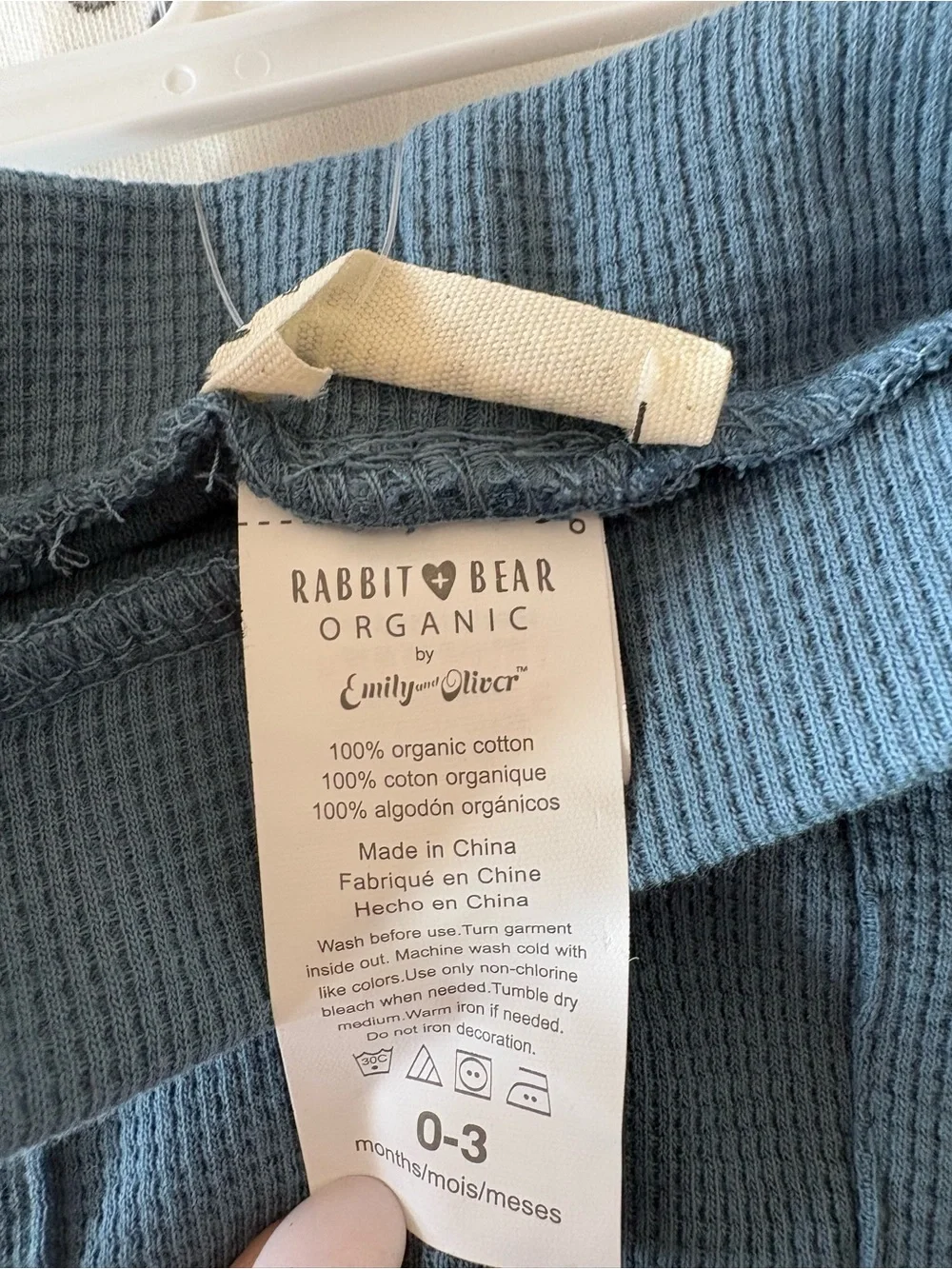 Rabbit + Bear Baby Outfit